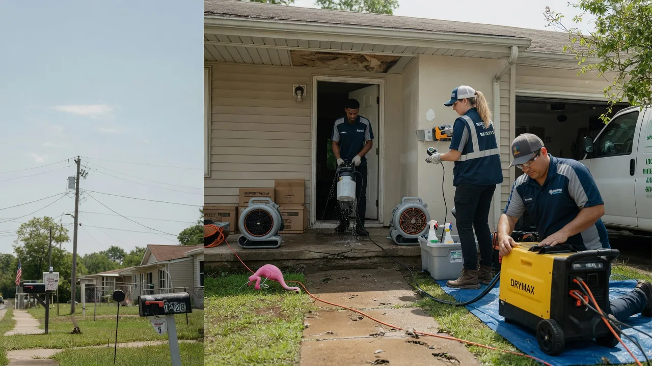 Storm Damage Water Removal in Nolanville, TX near me